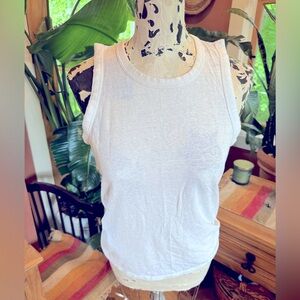 Crisp, Clean, White J Crew Cotton Tie Back Sz S!